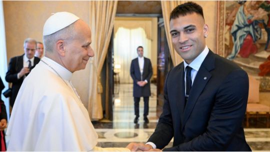 El Papa León XIV recibió al Inter de Lautaro Martínez: fotos, bendiciones y un fuerte mensaje en el Vaticano