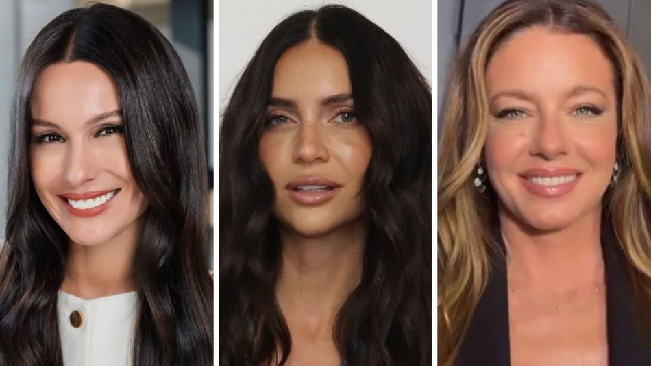 Pampita, Zaira Nara y Gege Neumann