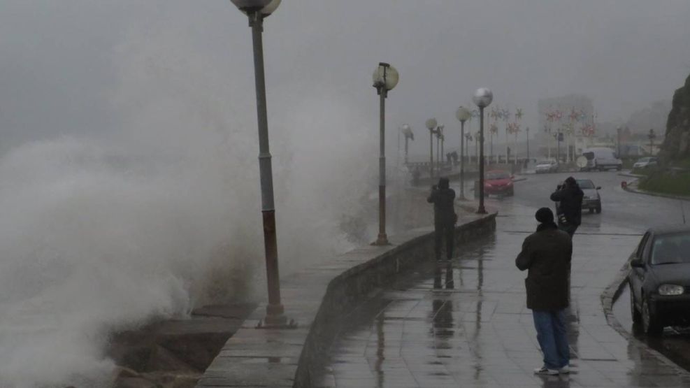 Ciclón extratropical en la Costa Atlántica 09052026