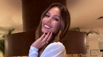 Pampita dio cátedra de estilo en la Bombonera con los lentes Y2K que dominan la temporada