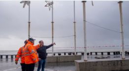 Mar del Plata pasó un sábado complicado por la ciclogénesis.