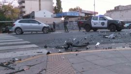 Accidente en Floresta: chocaron un taxi y un auto particular, hay tres heridos