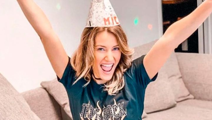 Así fue el cumple de Mica Viciconte: con las tres hijas de Nicole Neumann, torta parrillera y asado auspiciado