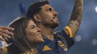 Leandro Paredes y Camila Galante 