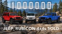 Jeep Wrangler y JT Rubicon: un hito de un millón de ventas globales
