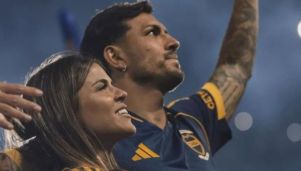 Leandro Paredes y Camila Galante 