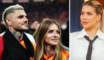 Mauro Icardi, la China Suárez y Wanda Nara