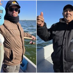 Los piques se dieron mejor entre los 40 y 70 cm, con mojarra viva como carnada preferida de los pejerreyes. Entre una cuota de piezas medianas, sobresalieron algunas capturas mayores a los 700 g, confirmando el buen presente del ámbito y augurando un promisorio futuro.