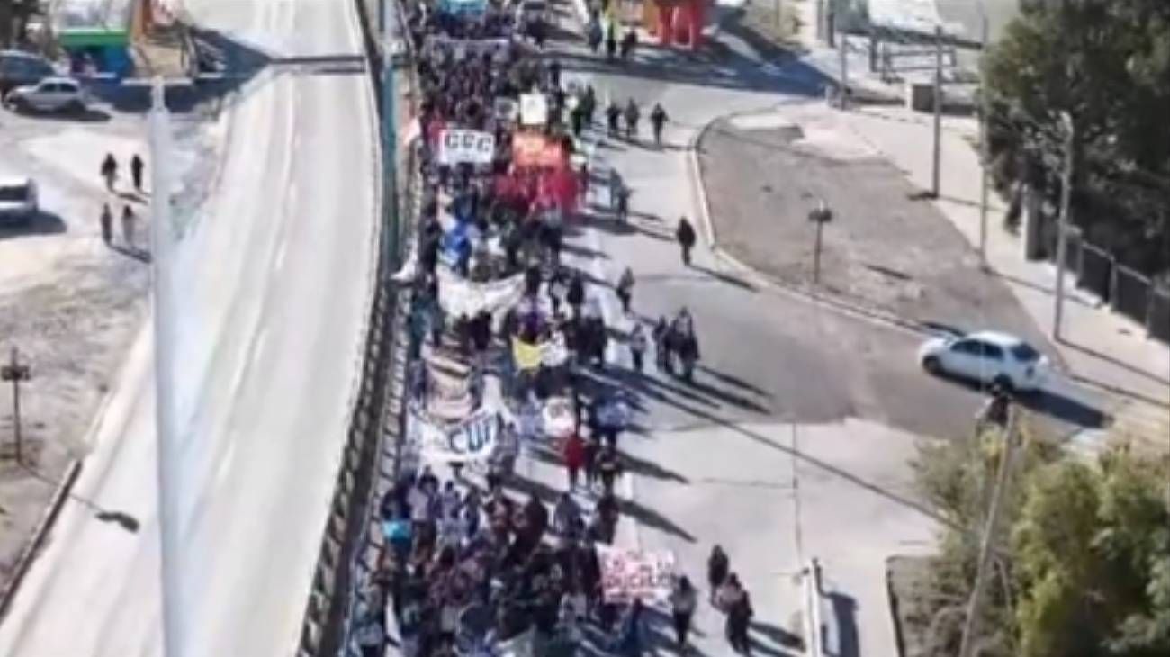 Marcha Universitaria en Comodoro Rivadavia