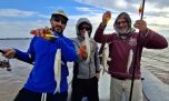 Tremenda pesca en Quilmes: el Río de la Plata mostró todo su potencial