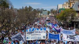 Marcha Universitaria en Córdoba