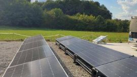 El proyecto combina una planta fotovoltaica de 2 MW con 50 kW de paneles especiales