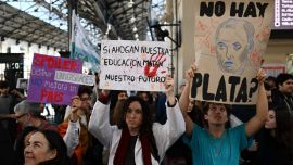 Galería de fotos: marcha Universitaria en Plaza de Mayo y en todo el país