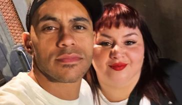 Yisela "Yipio" Pintos y su marido