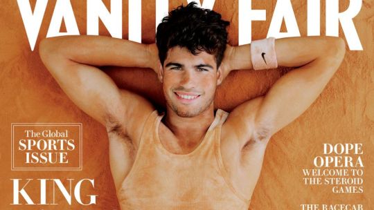 Alcaraz se convierte en “King Carlos” en la tapa de Vanity Fair: habló de vivir el sueño de su vida y de su rivalidad con Sinner
