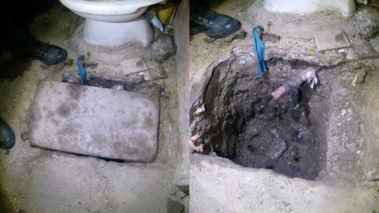 Descubrieron un "túnel" en un pabellón de máxima seguridad de una cárcel de Santa Fe: lo cavaban en un baño