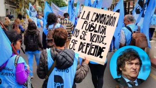 “Es como si siete meses no hubiéramos cobrado”: el duro reclamo del rector de la UNC en la Marcha Federal Universitaria