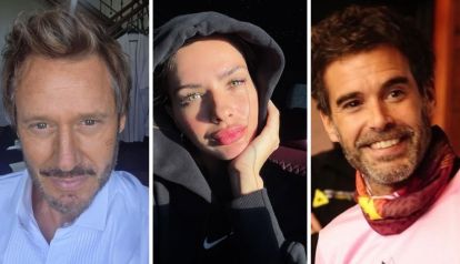 Benjamín Vicuña, la China Suárez y Nicolás Cabré