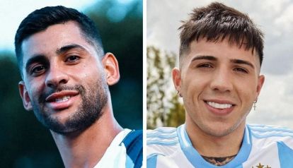 Cuti Romero y Enzo Fernández