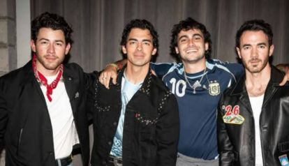 Franco Rizzaro y los Jonas Brothers