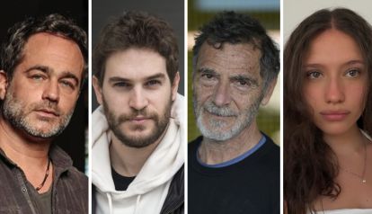 Gastón Pauls, Matías Mayer, Gustavo Garzón y Violeta Narvay