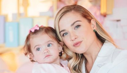 Sofía Calzetti y su hija Olivia
