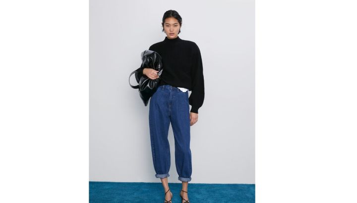 Jeans y pantalones slouchy: los anchos favoritos para llevar con prendas básicas, remeras y cardigans