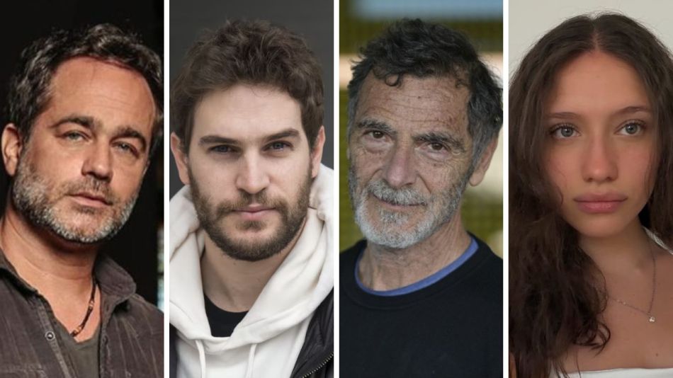 Gastón Pauls, Matías Mayer, Gustavo Garzón y Violeta Narvay