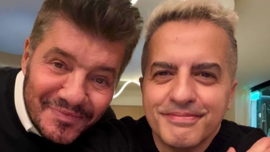 Marcelo Tinelli y Ángel de Brito