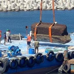 Los restos permanecían ocultos bajo las aguas desde hace siglos.