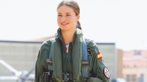 La princesa Leonor piloteó un avión de combate F-5 y las fotos dieron la vuelta al mundo
