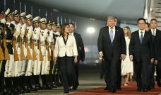 Trump en China
