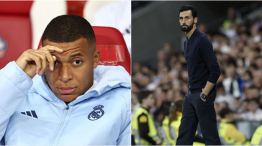 Kylian Mbappé y Álvaro Arbeloa