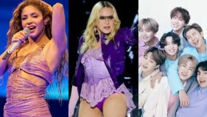 Shakira, Madonna y BTS