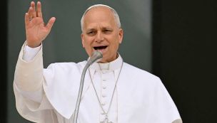 Papa León XIV y Michael Wallace Banach 14052026