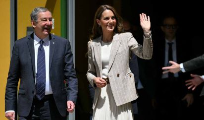 La Princesa Chaterine de Gales en Italia 14052026