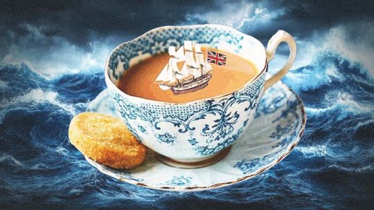 British storm in a tea cup ART