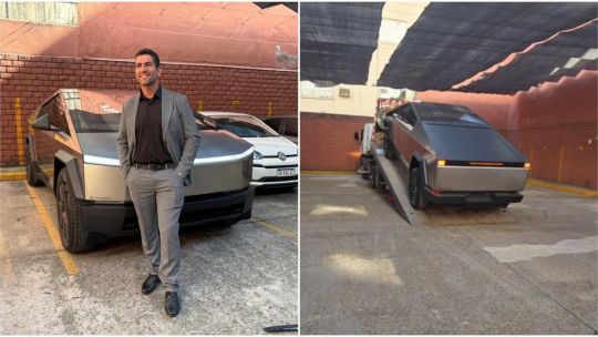 Habló el diputado dueño de la Tesla: "Entiendo que es polémico pero es lo que cuestan dos camionetas de sindicalistas"