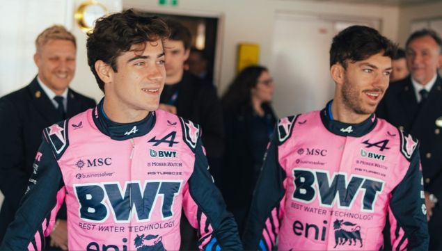 Franco Colapinto y Pierre Gasly