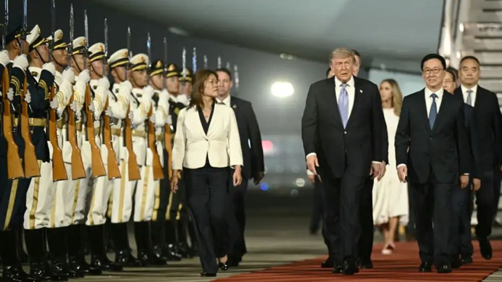 Trump en China