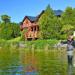 Truchas todo el año en la Patagonia.