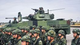Taiwanese Military Exercise At Xinshe Facility