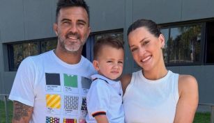 Mica Viciconte, Luca y Fabián Cubero