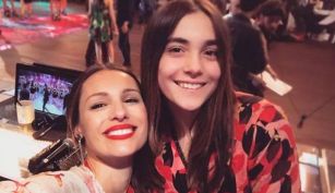Pampita junto a su sobrina Brisa Ardohain