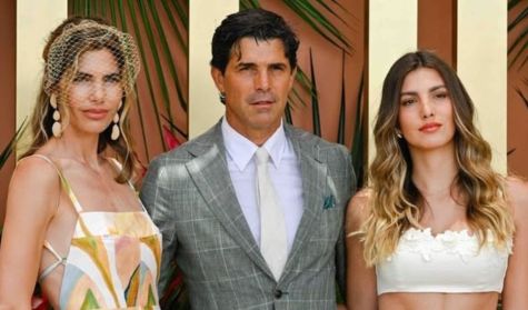 Aurora Figueras, Nacho Figueras y Delfina Blaquier