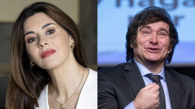 Marcela Pagano  y Javier Milei 15052026