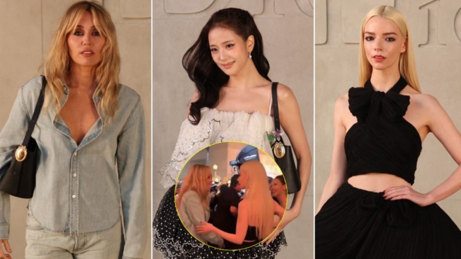Miley Cyrus, Jisoo y Anya Taylor-Joy