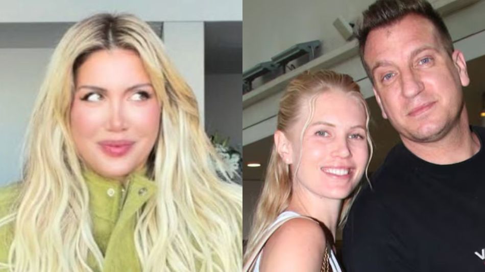 Wanda Nara, Daniela Christiansson y Maxi López