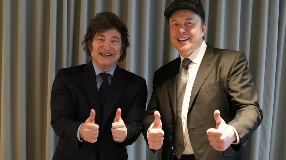 Javier Milei y Elon Musk
