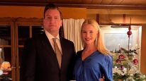 Maxi López y Daniela Christiansson